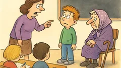 Vic: Kad pišemo kontrolni, tebe nema