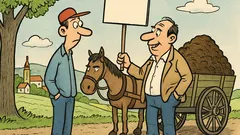 Vic: Prodajem konjski izmet, tu kod Varaždina!