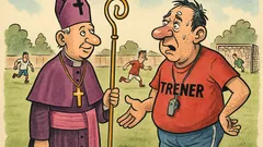 Vic: Došao biskup na nogometnu utakmicu…