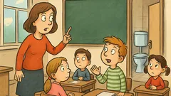 Vic: Učiteljica pita gdje je Bog