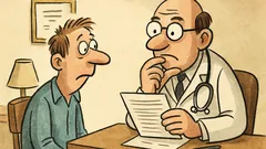 Vic: Doktor dugo gleda nalaze pacijenta