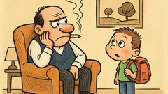 Vic: Tata, što su to diskretna pitanja?