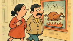 Vic: Mujo i Fata pokraj pečenjarnice