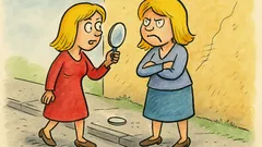 Vic: Idu dvije plavuše i nađu ogledalo