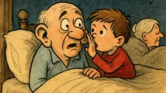 Vic: Mali Perica kod bake i djeda...