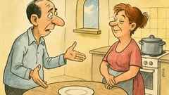 Vic: Draga, što ćemo imati za ručak?