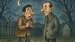 Vic: Ide čovjek noću kraj groblja...