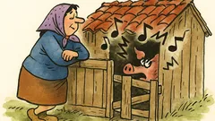 Vic: Što radiš naslonjena na svinjac?