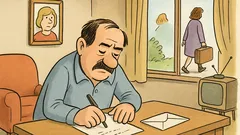 Vic: Očajni muž piše pismo ženi