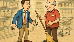 Vic: Zaposlio se mladić u supermarketu...