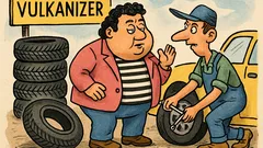 Vic: Dođe Jacques Houdek mijenjati gume...