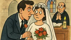 Vic: Neposredno prije vjenčanja, mladoženja šapne...