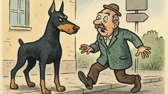 Vic: Izgubljen crni doberman—tko ga vidi...