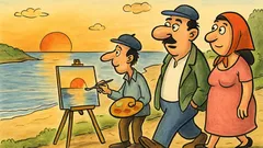 Vic: Mujo i Fata na Jadranu vide slikara