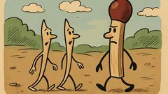 Vic: Idu dvije čačkalice, vide šibicu…