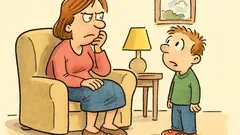 Vic: Mama, mogu li ti dva pitanja?