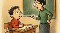 Vic: Mali Ivica pita učiteljicu za kaznu