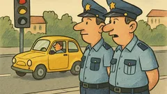 Vic: Stoje dva policajca na nogostupu