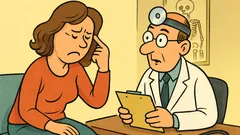 Vic: Došla brineta kod doktora...