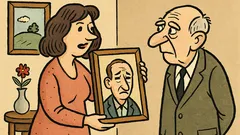 Vic: A ovo je portret jadnog muža…