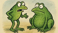 Vic: Pita jedna žaba drugu...