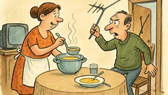 Vic: Dragi, ovu juhu sam napravila...