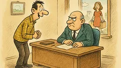 Vic: Šefe, mogu li ranije kući?