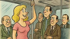 Vic: Plavuša uđe u autobus...