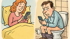 Vic: Ona mu šalje SMS poruku...