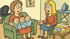 Vic: Došla plavuša u posjet prijateljici