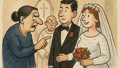 Vic: Udaje majka sina na vjenčanju