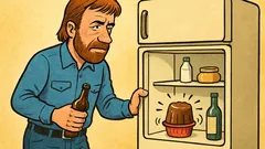 Vic: Chuck Norris otvara frižider...