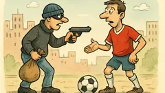 Vic: Koja je razlika između lopova i nogometaša?