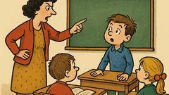 Vic: Učiteljica digne malog Ivicu...