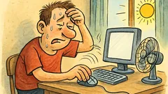 Vic: Što radi programer kad mu je vruće?