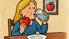 Vic: Zašto plavuša pije vodu poslije jabuke?