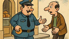 Vic: Izlazi policajac iz pekare...