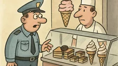 Vic: Ušao policajac u slastičarnicu...