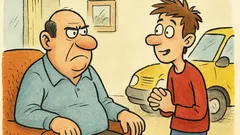 Vic: Tata, mogu li uzeti auto?