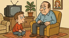 Vic: Sjedi Ivica i pita tatu…