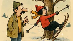 Vic: Haso pita Muju: Kako Fata skija?