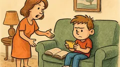 Vic: Kaže mama Ivici, uzmi knjigu…