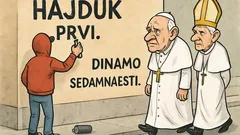 Vic: Grafit u Splitu poručuje Dinamu...