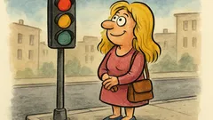 Vic: Zašto plavuša stoji ispred semafora?