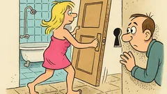 Vic: Zašto plavuša skida vrata kupaonice?