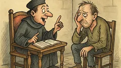 Vic: Pacijent se žali srednjovjekovnom psihijatru...