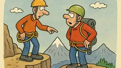 Vic: Razgovaraju dvojica alpinista...