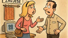 Vic: Ulazi plavuša u trgovinu po zavjese