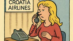 Vic: Zove plavuša Croatia Airlines i pita...