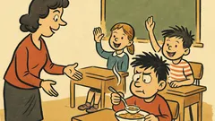 Vic: Djeca u školi uče futur